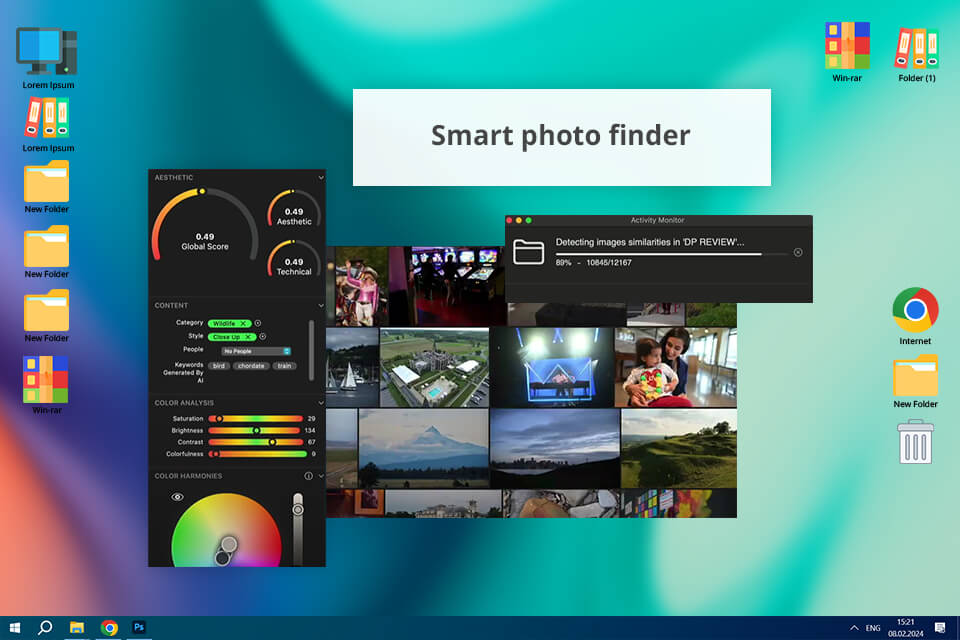 peakto mylio alternative interface
