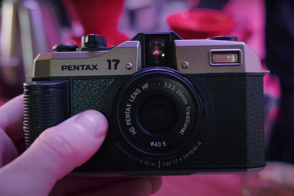 pentax 17 half frame film camera