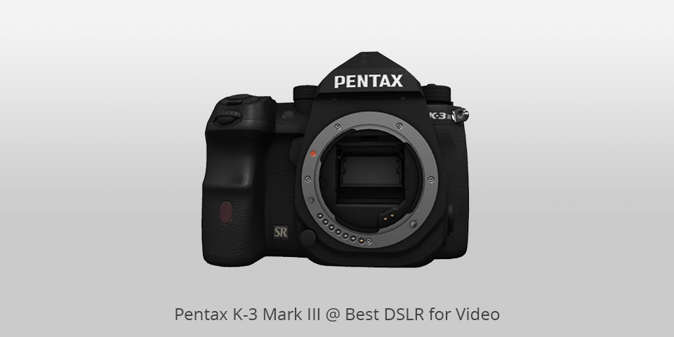 pentax k-3 mark iii dslr do wideo