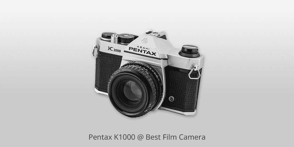 pentax k1000 film camera