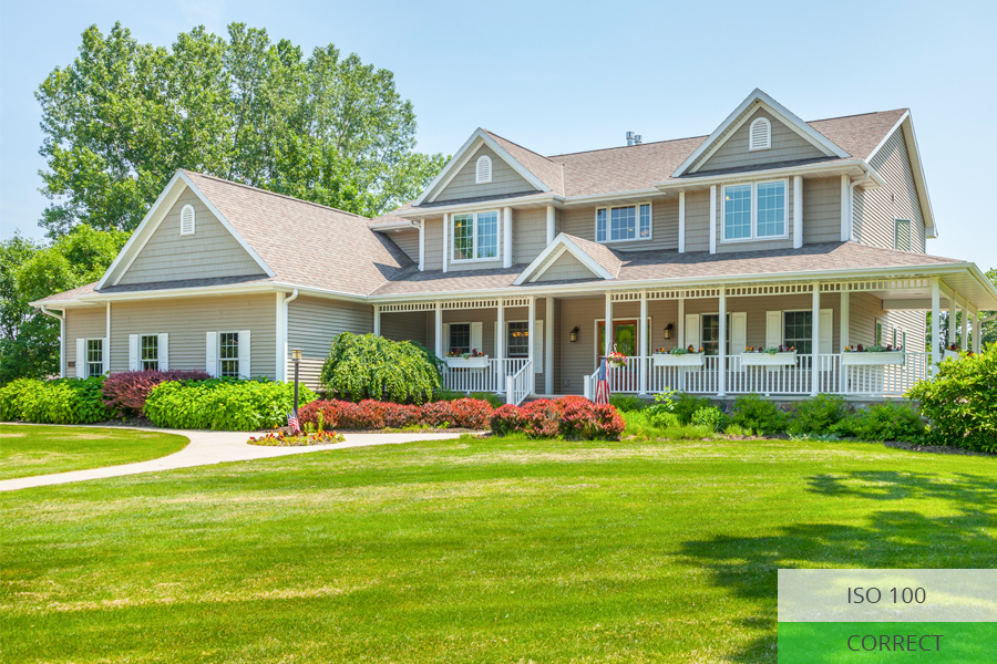 iso for real estate photography