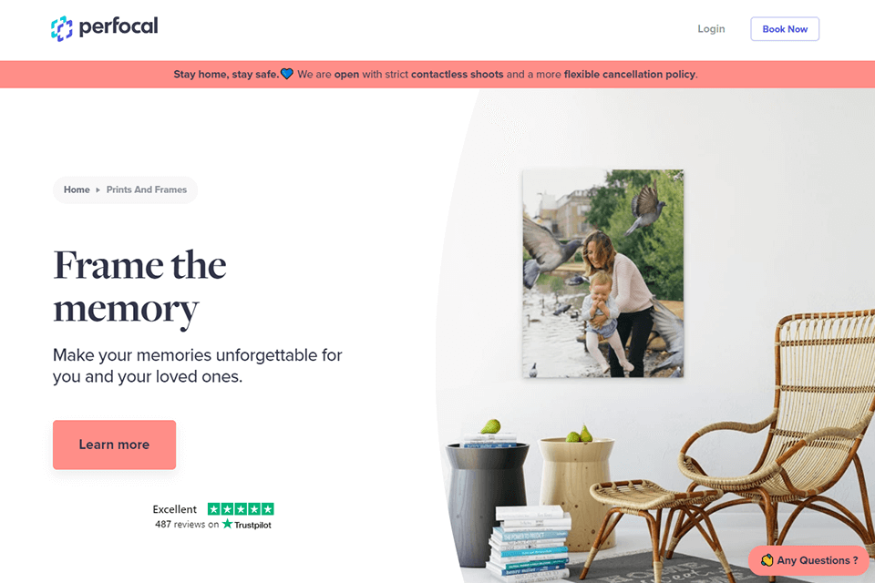 perfocal prints and frames