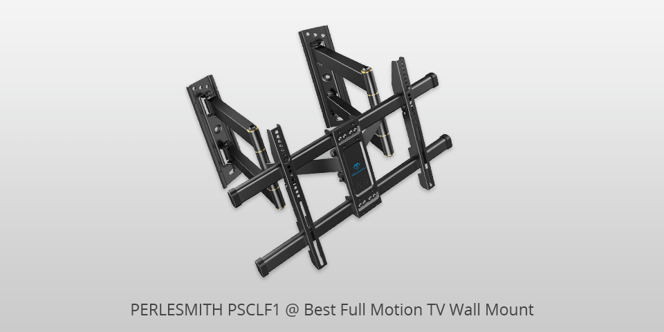 perlesmith psclf1 full motion tv wall mount