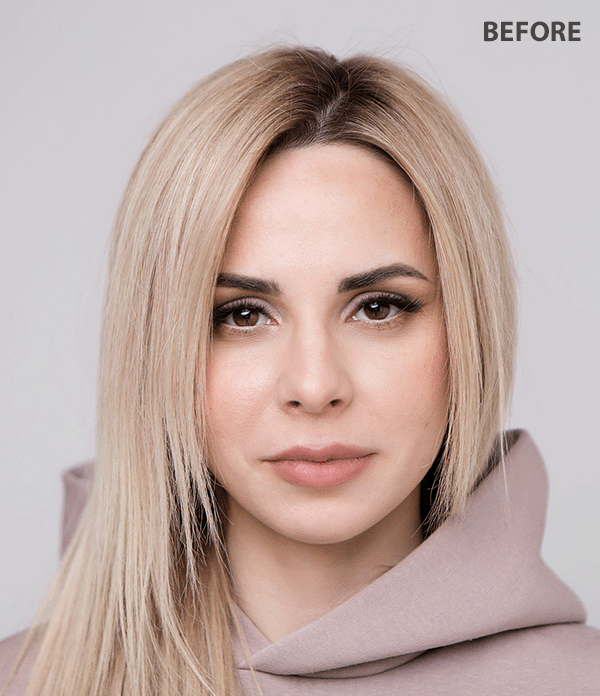 perm filter app before and after