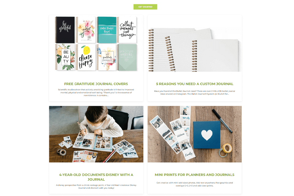 persnickety prints journals
