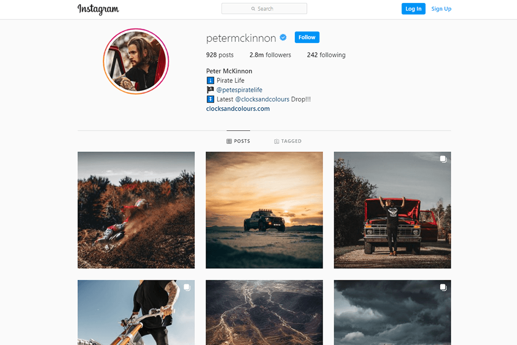 instagram de peter mckinnon
