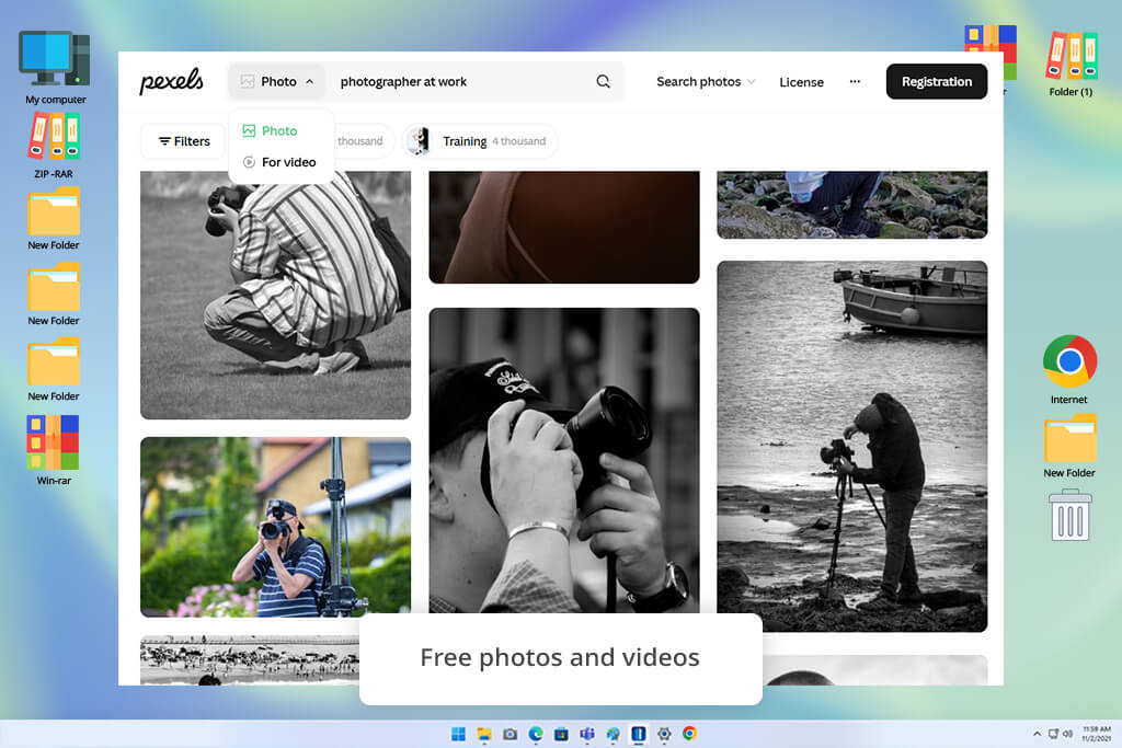 pexels shutterstock alternative