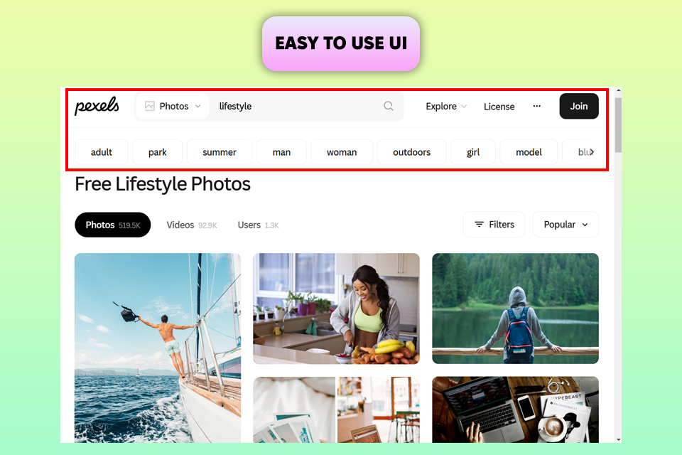 pexels software