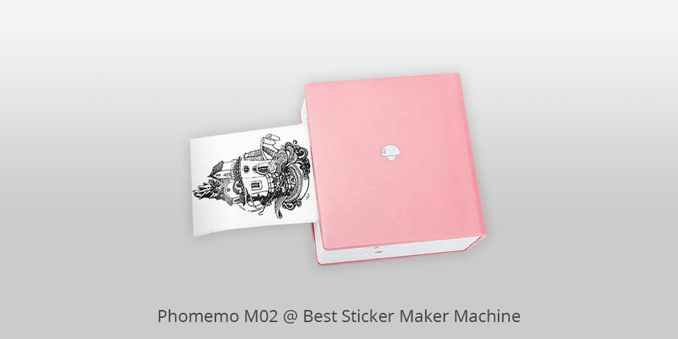 phomemo m02 sticker maker machine