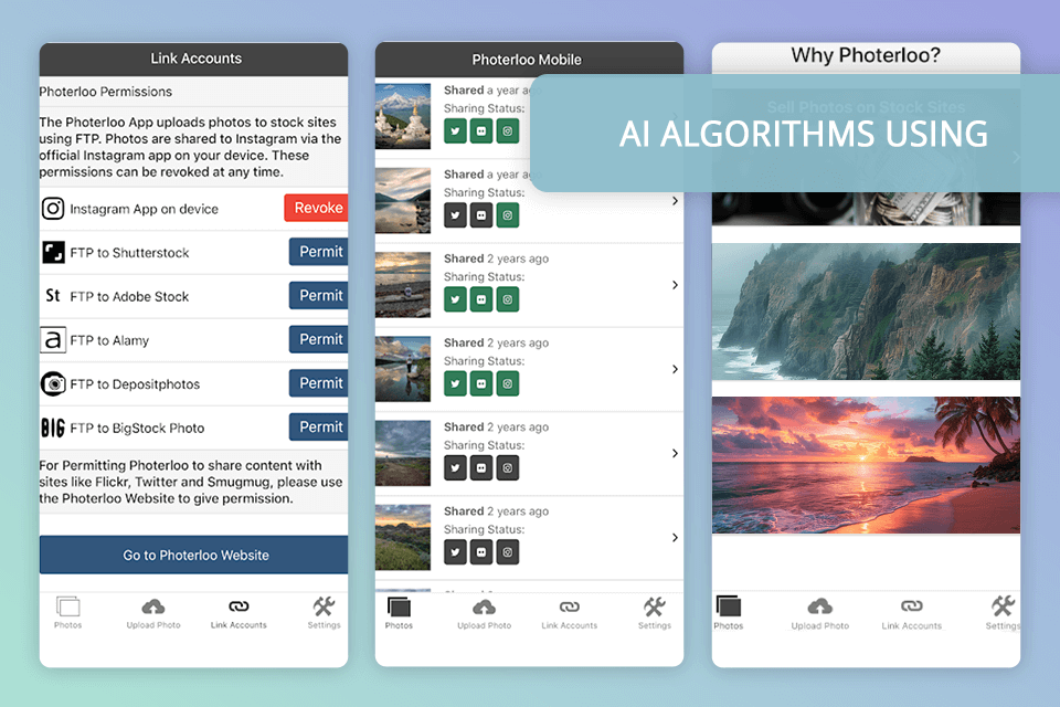 photerloo photo selling app