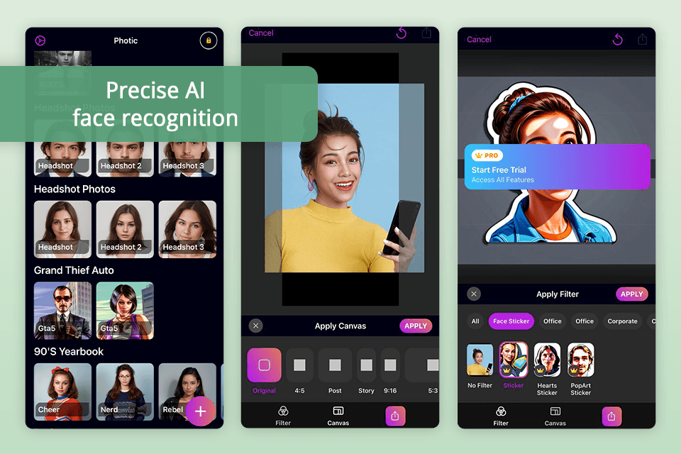 photic turn a picture into a caricature app