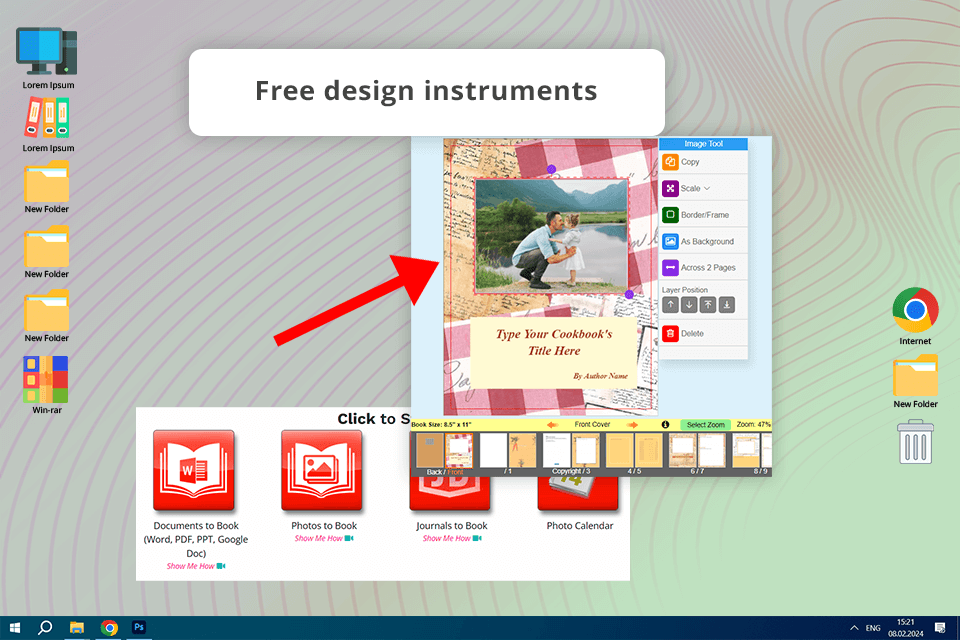 bookemon site to make photo books