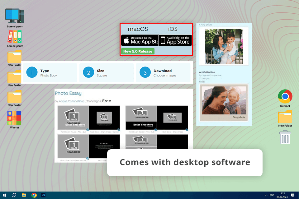 prestophoto site to make photo books