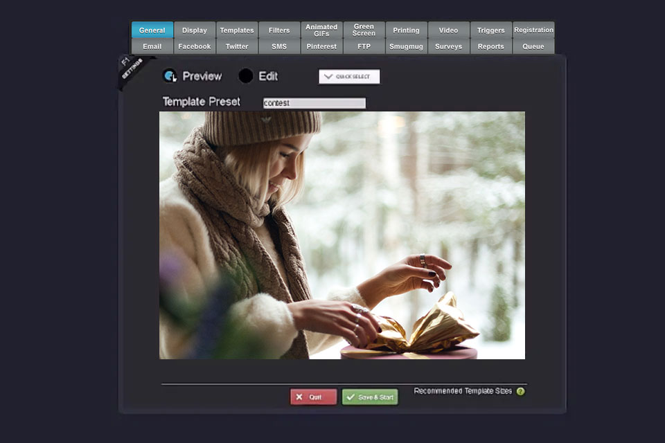 photo booth solutions social booth interface