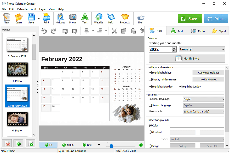 Photo Calendar Creator Review 2024 — Design a Custom Calendar