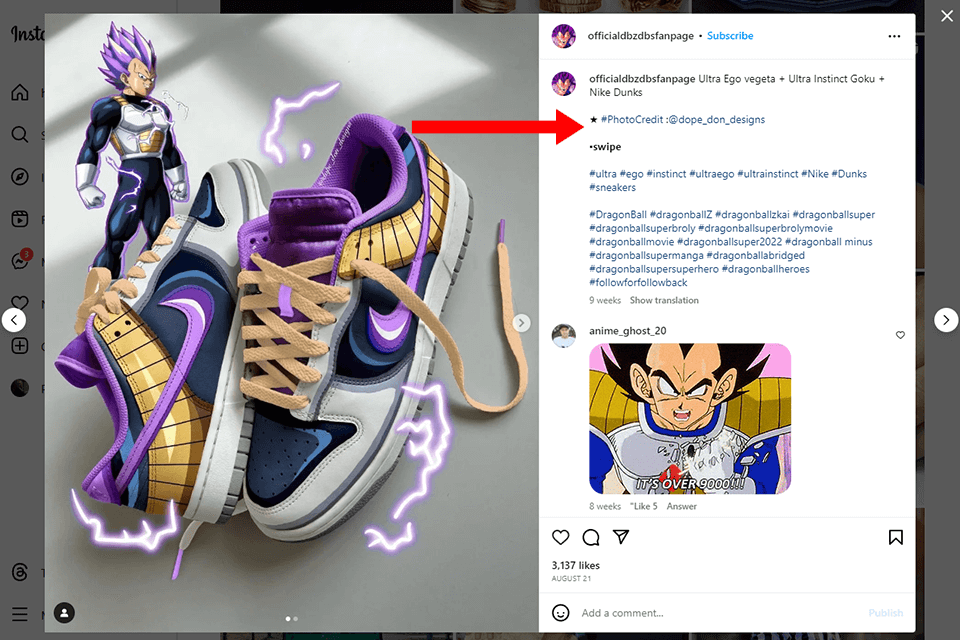 photo credit instagram platform