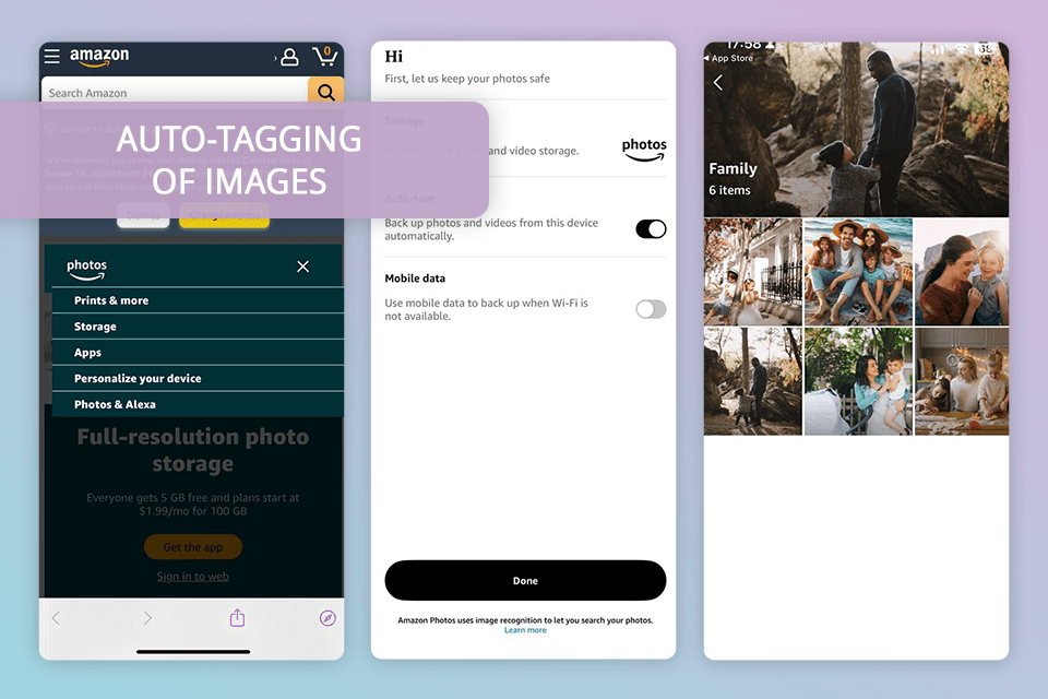 photo sharing app amazon photos