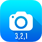 photo timer+ camera timer app logo