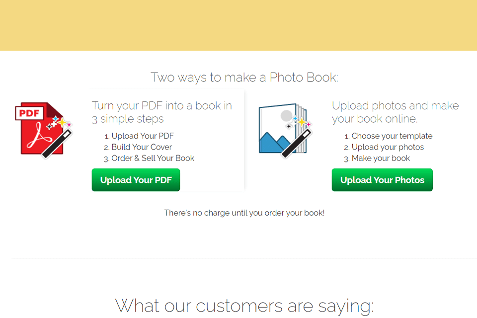 photobooks pro interface creation of photo books