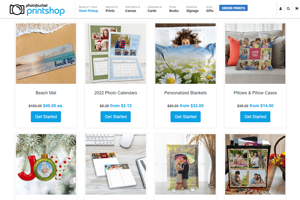 photobucket print shop gift services