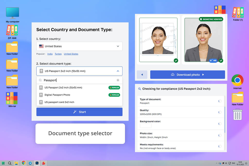 photogov 2x2 picture maker