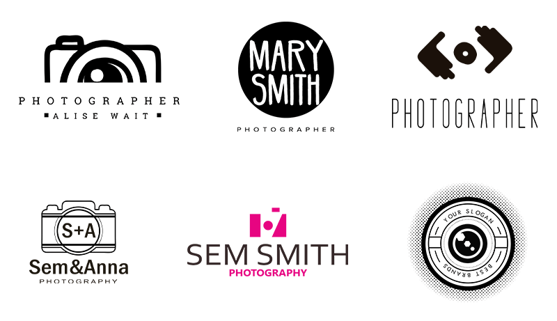 photographer logo ideas