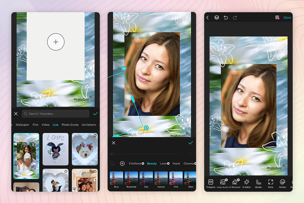 photogrid ai post generator