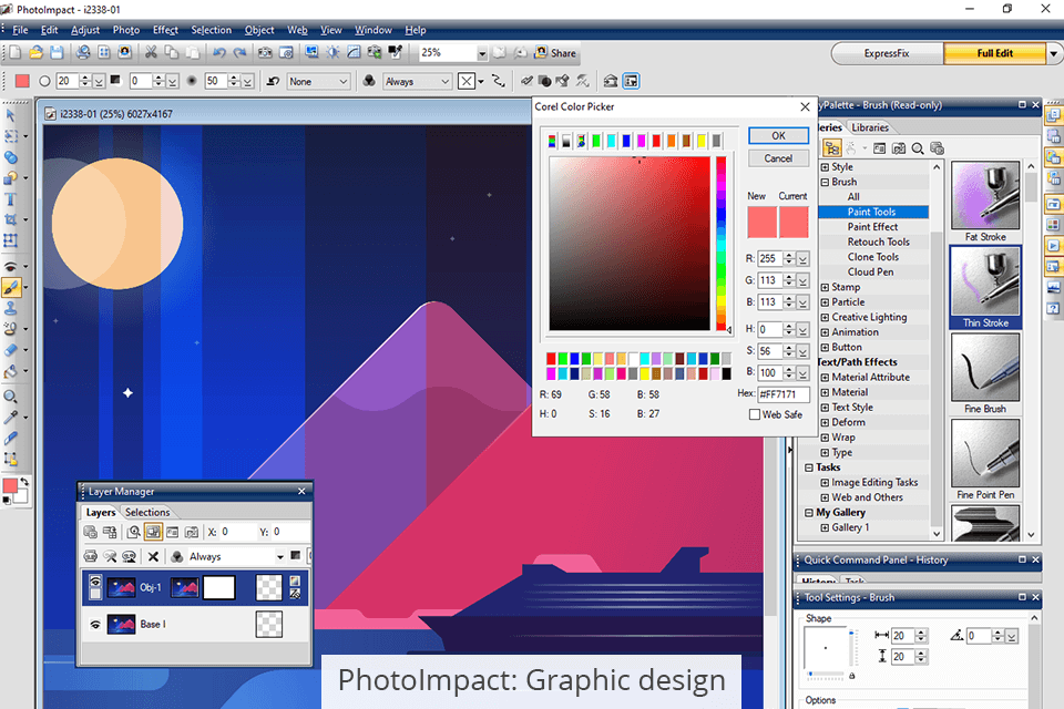 photoimpact graphic design