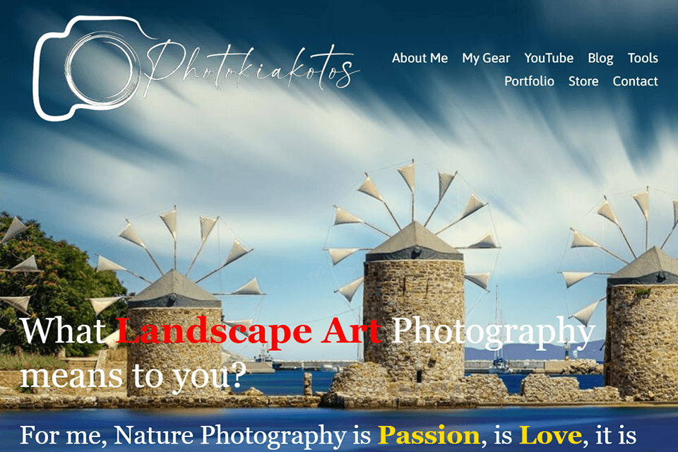 photokiakotos photography interface