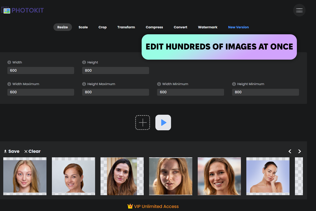 photokit batch photo processing