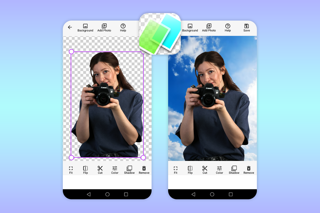 photolayers app interface