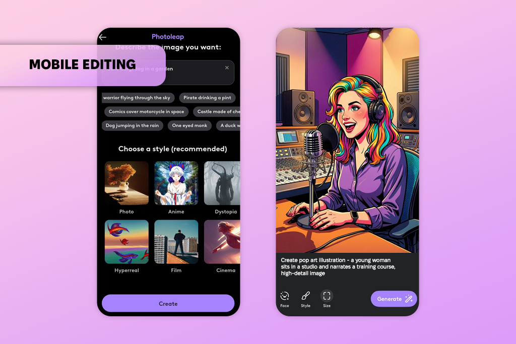 photoleap ai pop-art generator