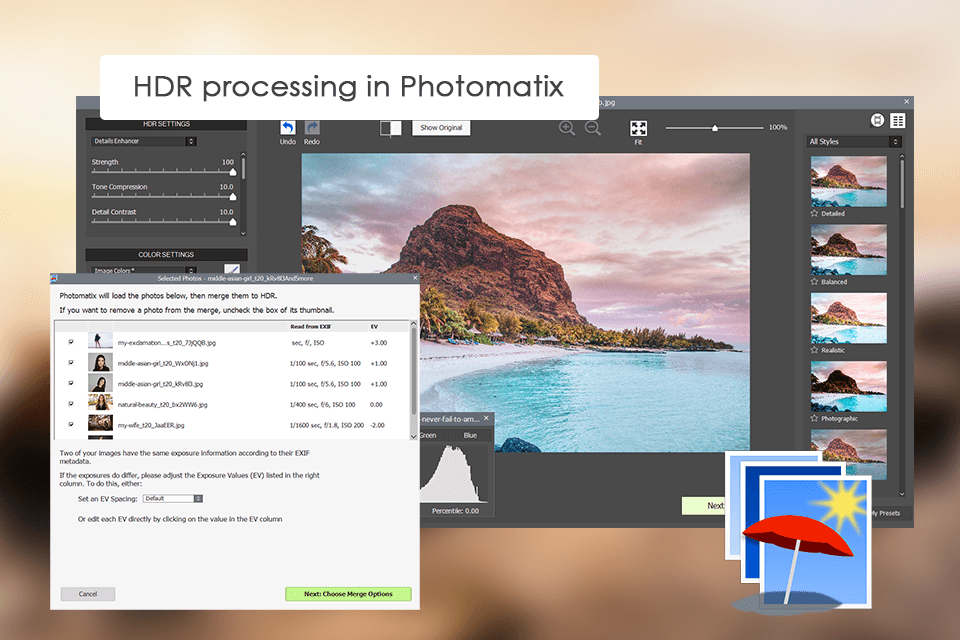 photomatix hdr features