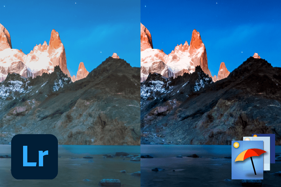 photomatix vs lightroom test results