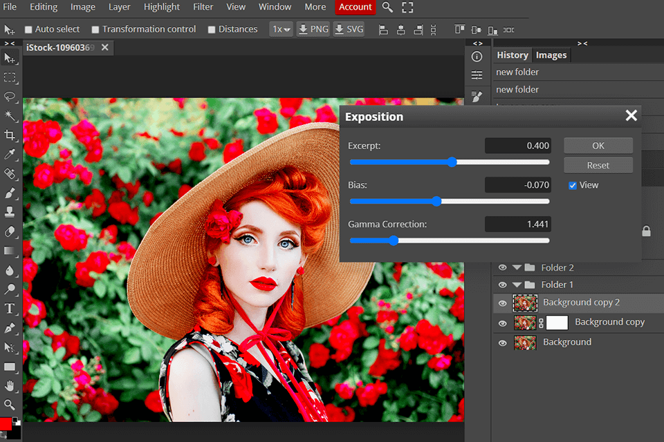 photopea واجهة بديلة للصور سكيب