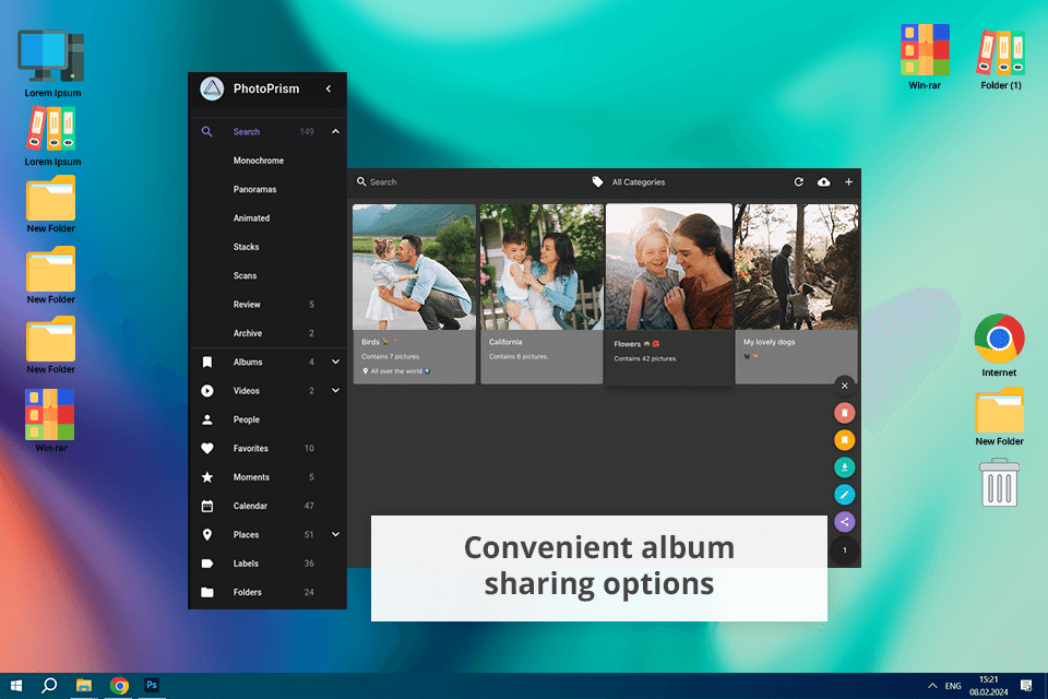 photoprism mylio alternative interface