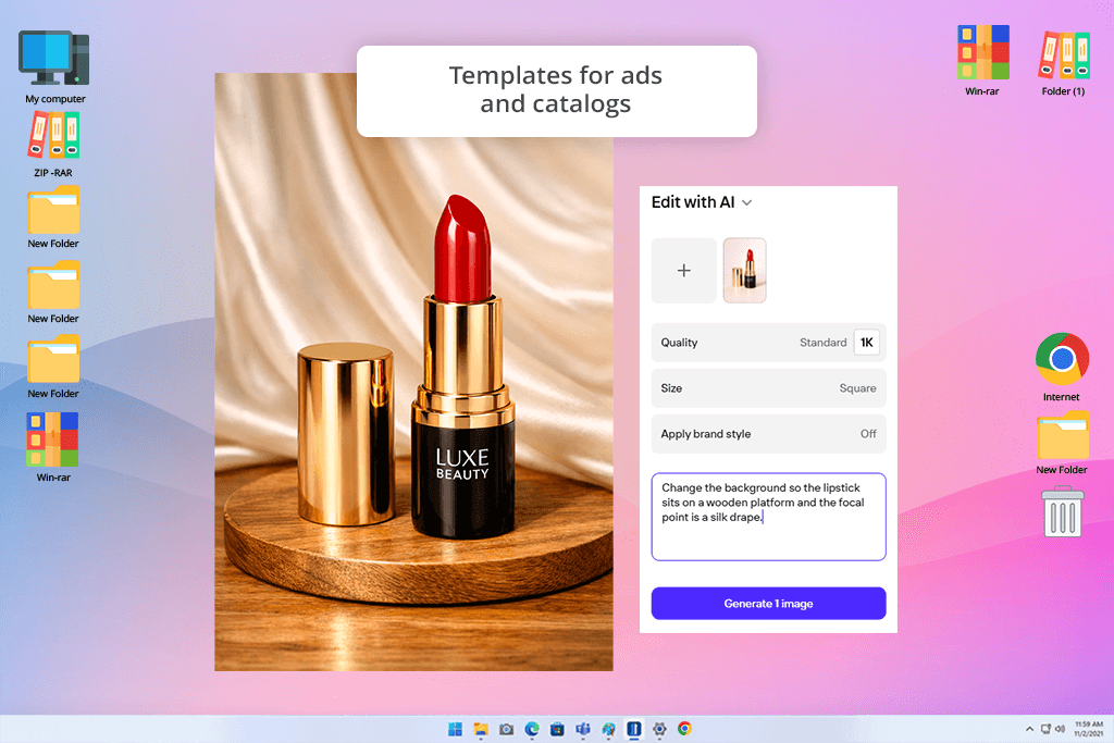 photoroom ai product photo generator