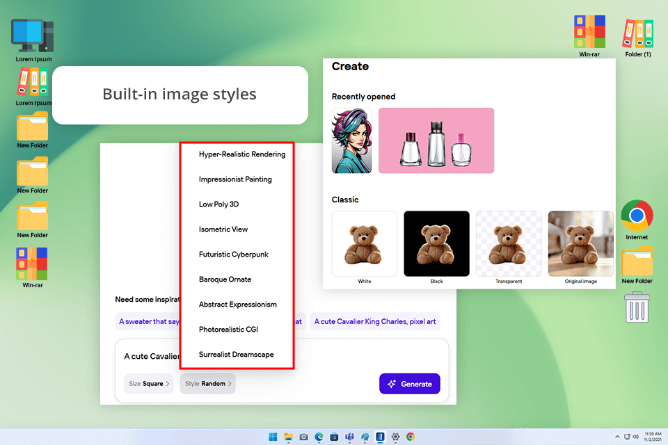 photoroom generative fill alternative