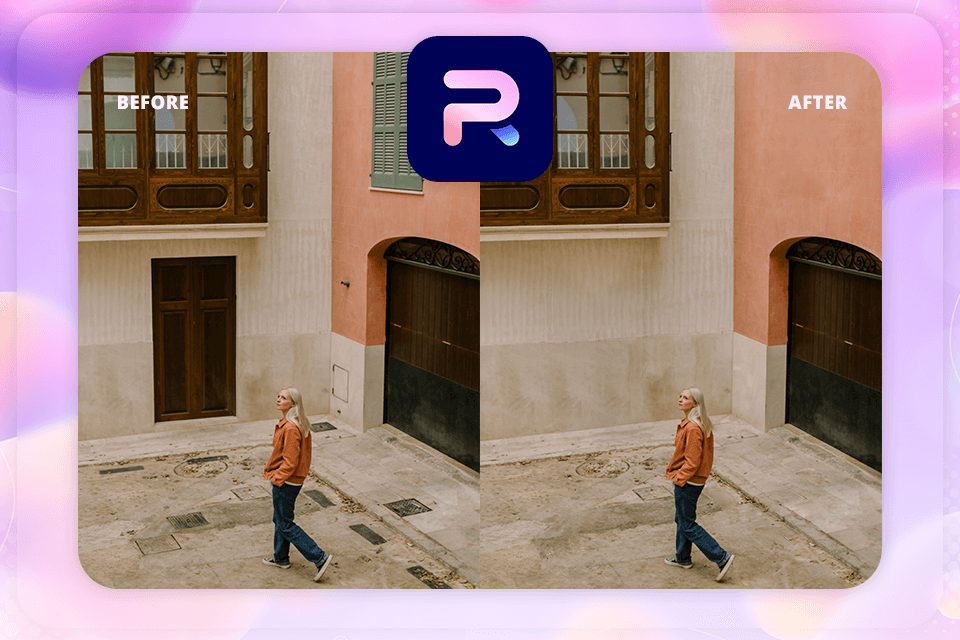 photoroom app til remove objectfra fotogrensesnitt