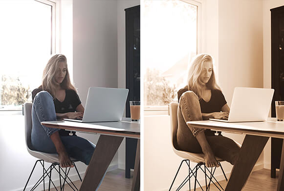 photoshop mustavalkoinen toiminta