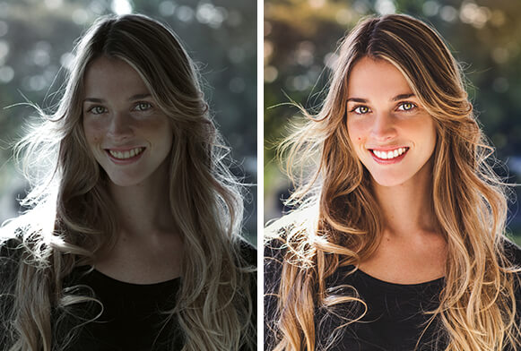 portraiture actions
