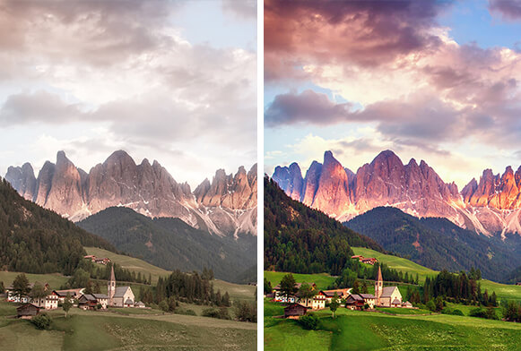 dramatic photoshop actions