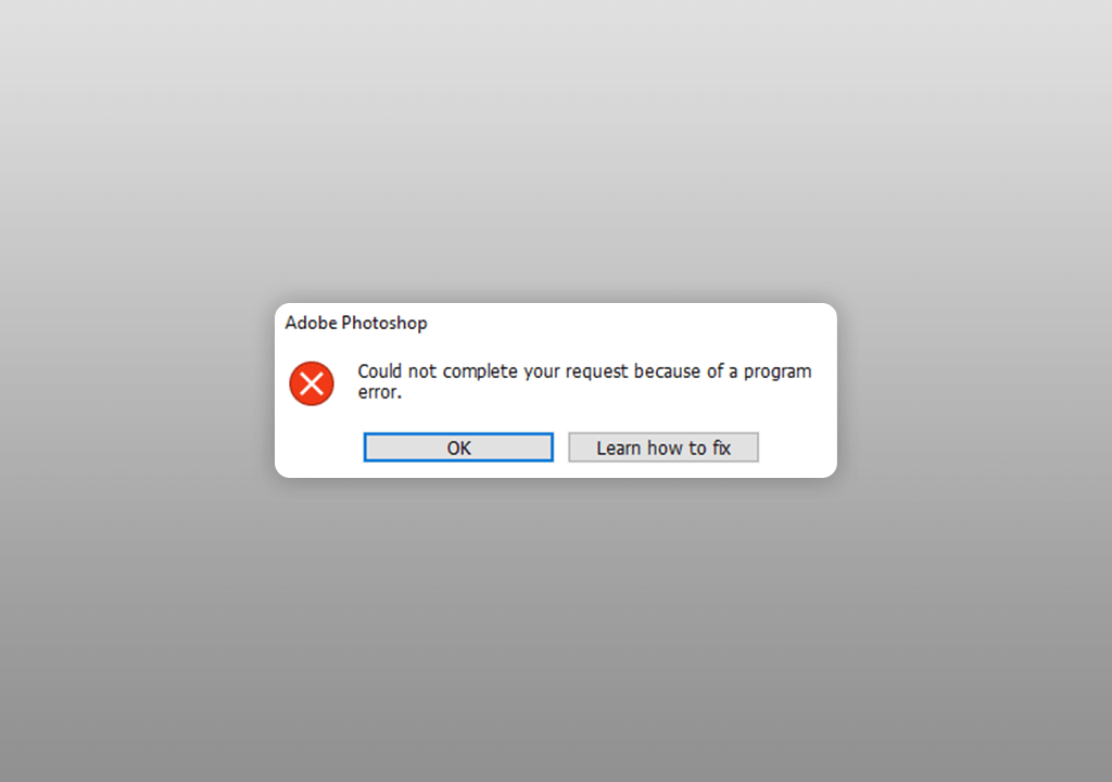 photoshop crack errors