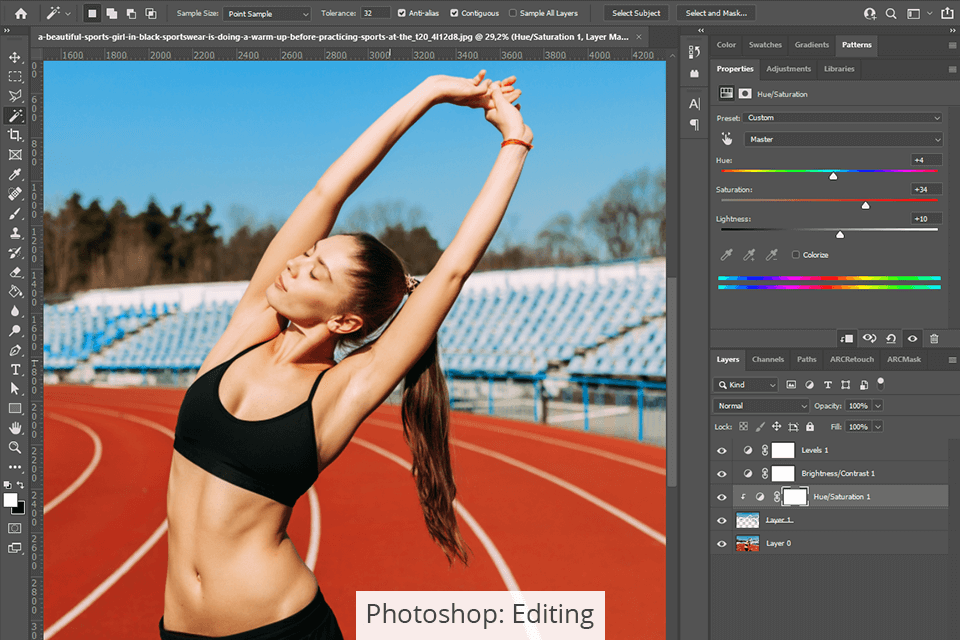 photoshop editing features