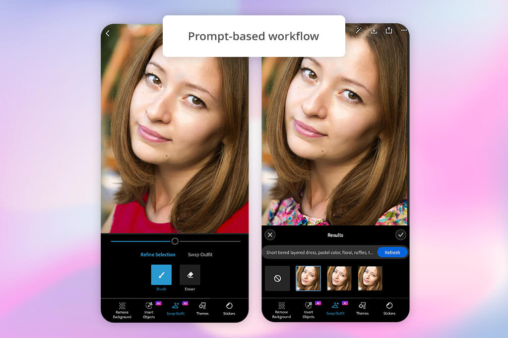 photoshop express generative ai feature