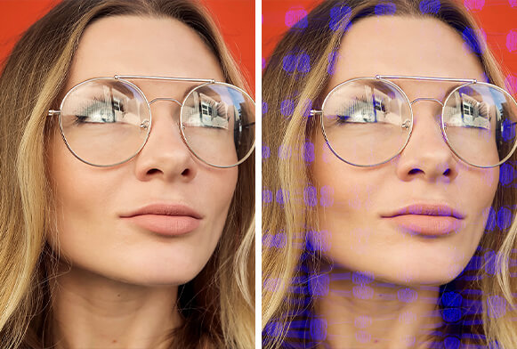 photoshop actions glitch-effekt