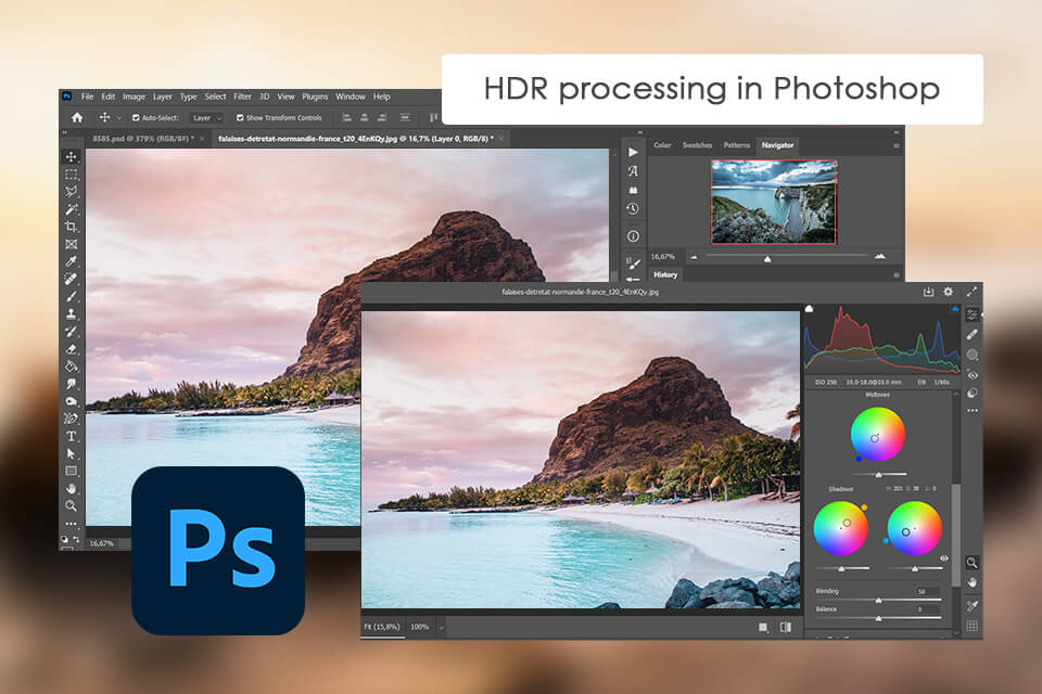 photoshop hdr features