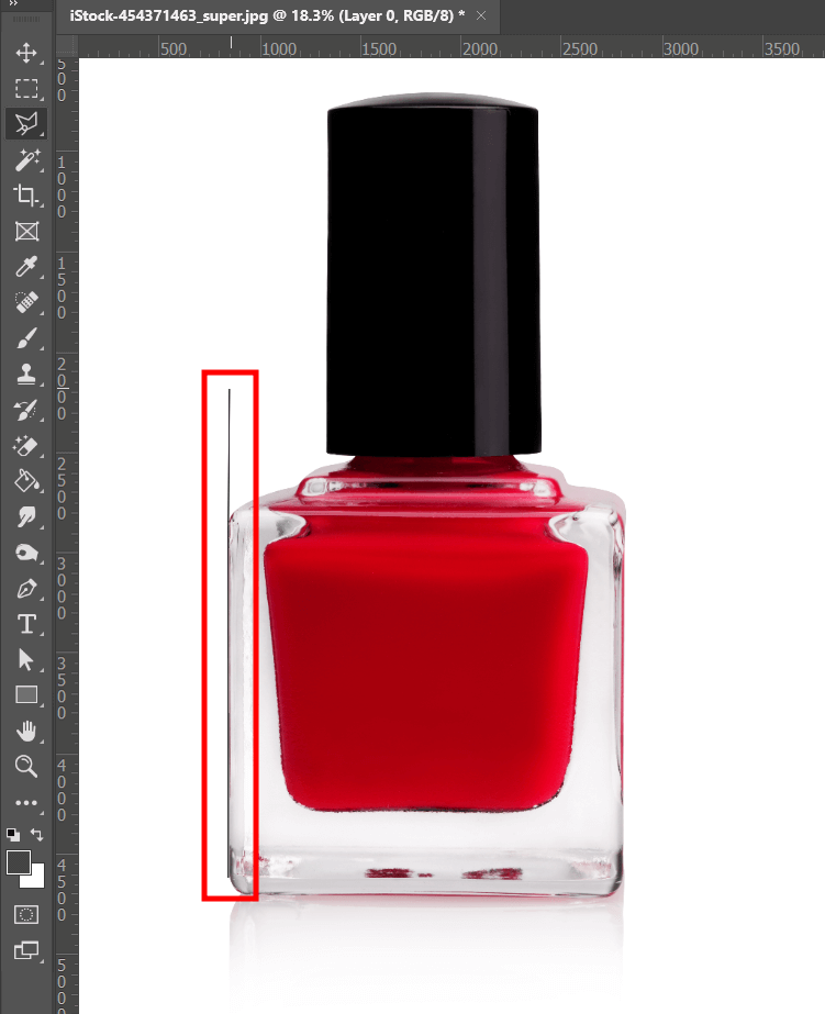 photoshop lasso tool polygonal straight line