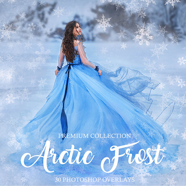 banner ps overlays artic frost