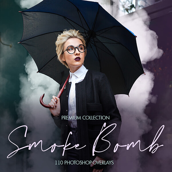 banner ps overlays smoke bomb